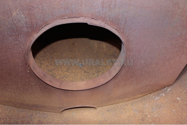 Емкость изнутри