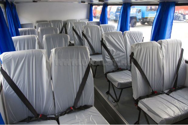 Салон вахтового автобуса Камаз