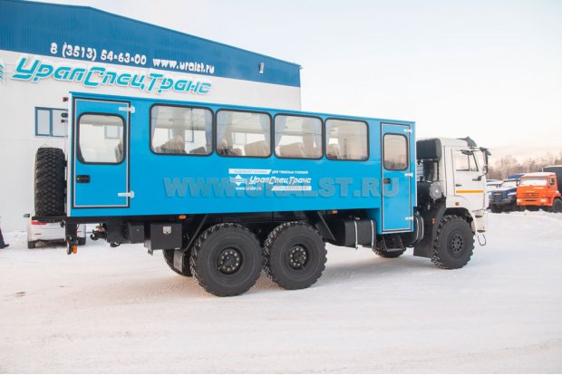 Вахтовый автобус УСТ-5453 28 мест Камаз 43118