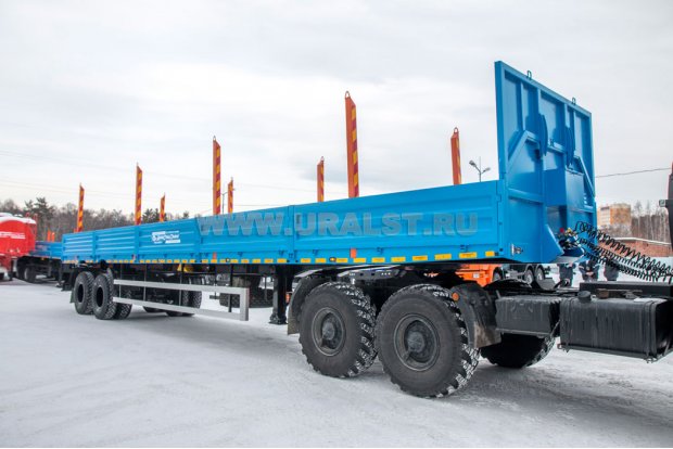 Полуприцеп бортовой ППБ 30Б-24Д-14К BPW