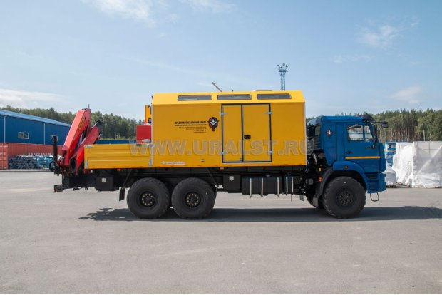 Камаз ПАРМ 43118-50 с КМУ PK-15500А