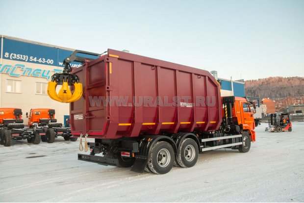 Автомобиль самосвал с КМУ VM10L74М (ломовоз) УСТ 5453 КАМАЗ 65115-50