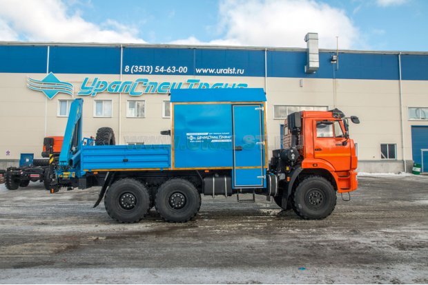 АРОК с КМУ ИМ-55 УСТ 5453 Камаз 43118-3027-50