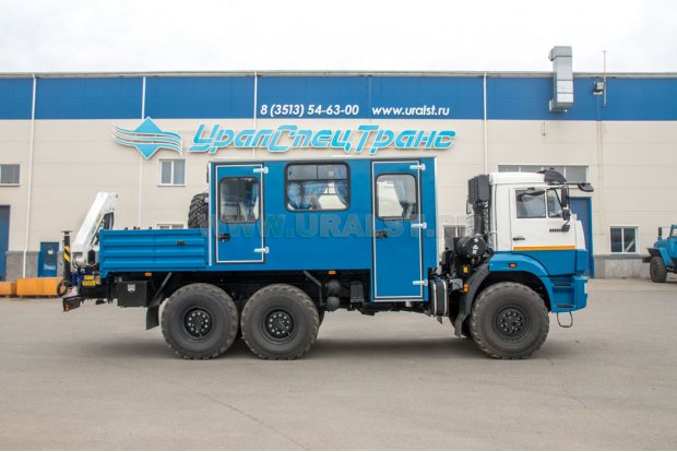 Автофургон ГПА УСТ 54535Р (12+2) ИМ 55 Камаз 43118-3027-50