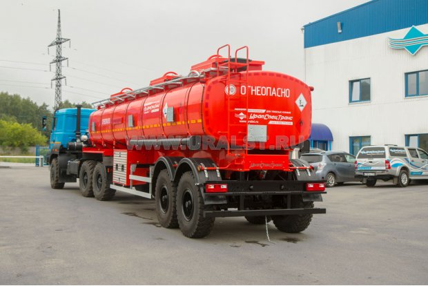 Полуприцеп цистерна ППЦ 30-23-3 УСТ 9465 рамная