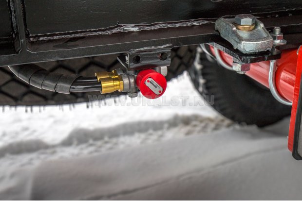 Пневмоуправление стояночным тормозом