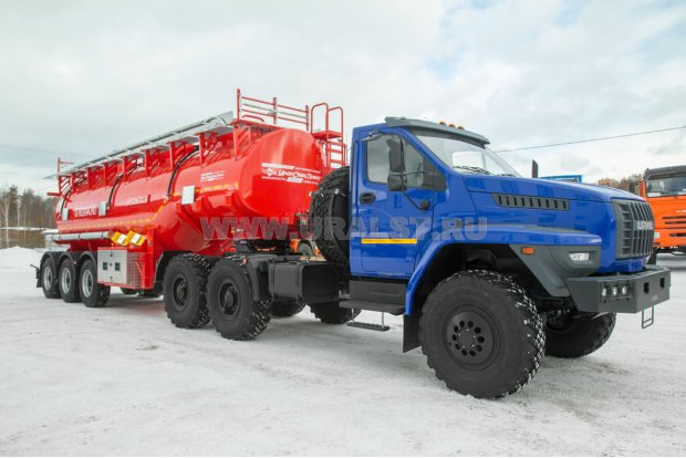 Полуприцеп цистерна ППЦ 25К-32-3НУ УСТ 9465 сталь 09Г2С 5 мм