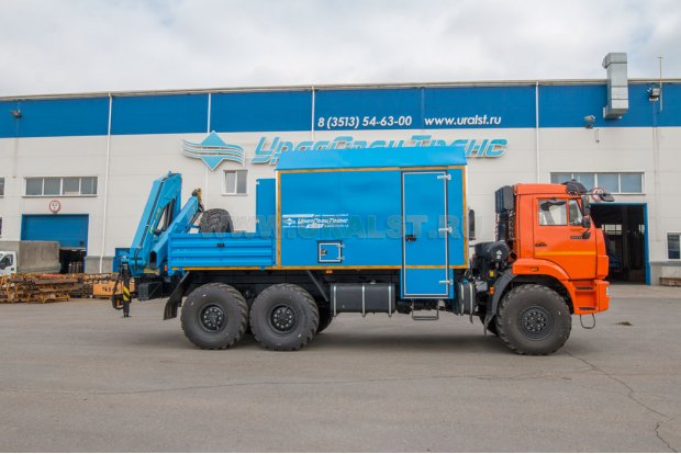 АРОК с КМУ ИМ-150 УСТ 5453 Камаз 43118-50