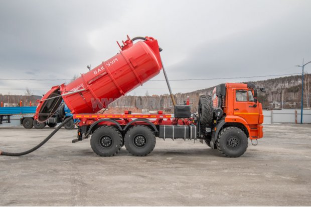 Автоцистерна МВС 10-ОД PNR УСТ 5453А4-60 Камаз 43118-50