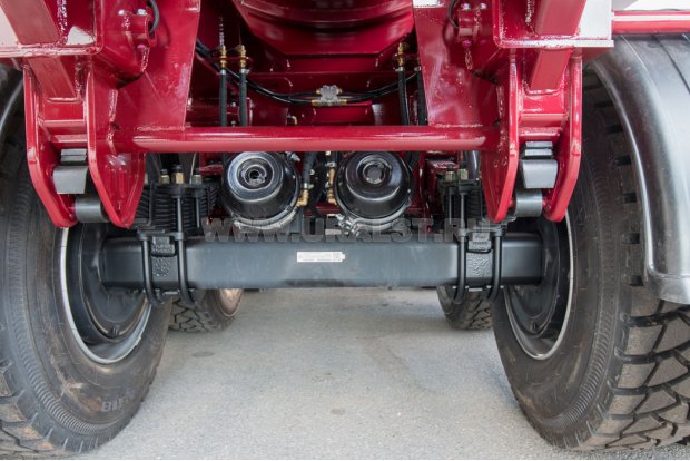 Рессорно-балансирная подвеска полуприцепа