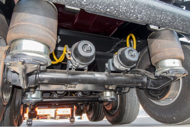 Пневматическая подвеска полуприцепа