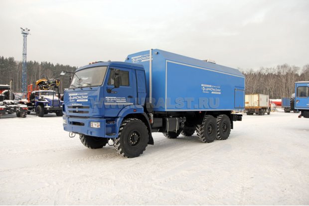 Передвижная лаборатория на шасси Камаз 43118-46