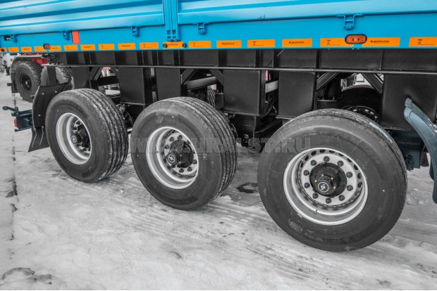 Оси полуприцепа