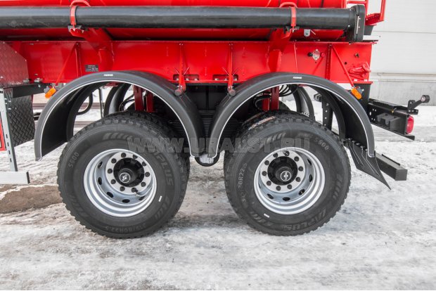 Оси полуприцепа