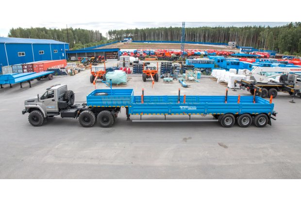 Седельный тягач NEXT с полуприцепом-контейнеровозом ППК 30ЛР-31-10КБ