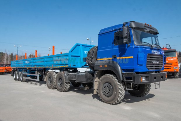 Полуприцеп бортовой ППБ 30Б-32-14К УСТ 9465 ССУ 1530