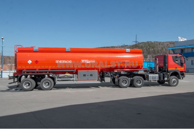 Тягач АМТ N.V. 632910 [шины 315-80R22.5] + Полуприцеп цистерна ППЦ 40-24Д-3  