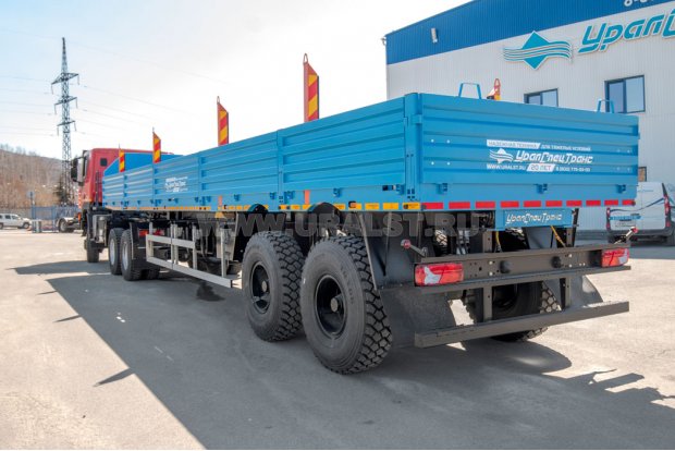 Тягач АМТ N.V. 632910 [шины 315-80R22.5] + Полуприцеп контейнеровоз ППК 27-24-12КБ 