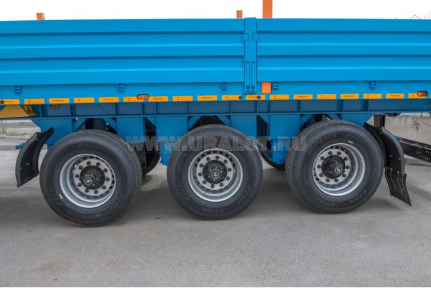 Оси полуприцепа