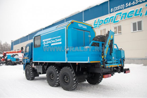 Камаз МРМ УСТ-54534 5350-42 с КМУ ИМ-20