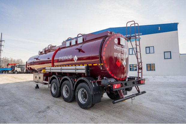 Полуприцеп-цистерна ППЦ 32К-32Л-5 SEVEREST высота ССУ 1250 мм