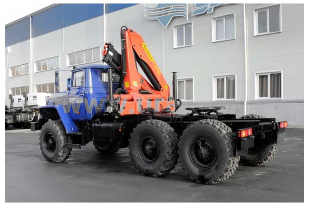Тягач Урал с КМУ Palfinger РK-15500А