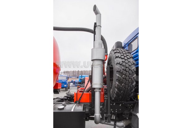 Система вертикального выпуска отработанных газов