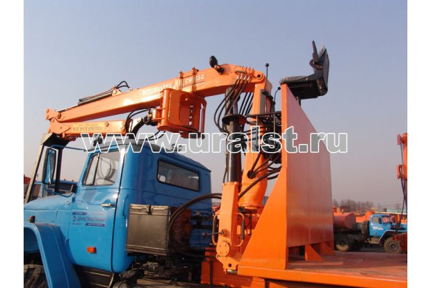 лесовозный тягач