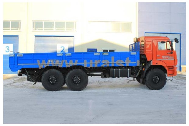 Бортовая платформа-контейнеровоз