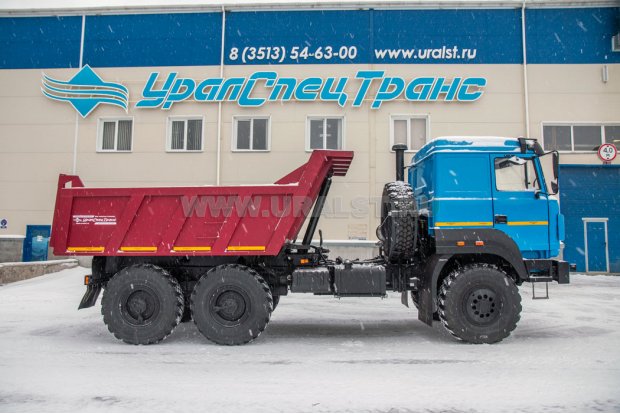 Самосвал Урал 5557-82М УСТ-5453