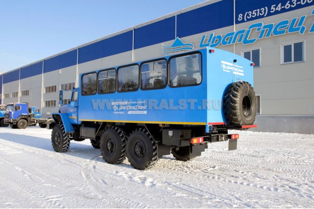 Вахтовый автобус Урал 4320-73М 22 места УСТ-5453