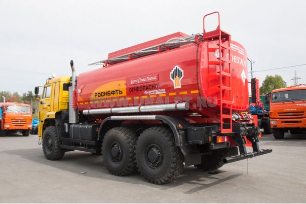 Автоцистерна АЦН-18 УСТ-5453 на шасси Камаз 65224-43