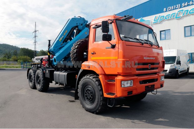 Тягач Камаз 43118-46 с КМУ ИМ-240
