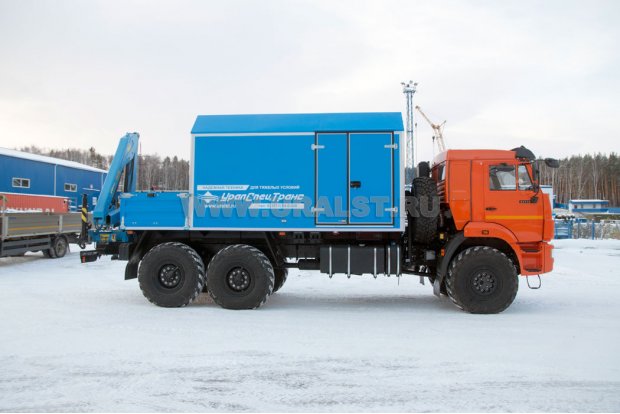 ПАРМ с КМУ ИМ-55 УСТ 5453 Камаз 43118