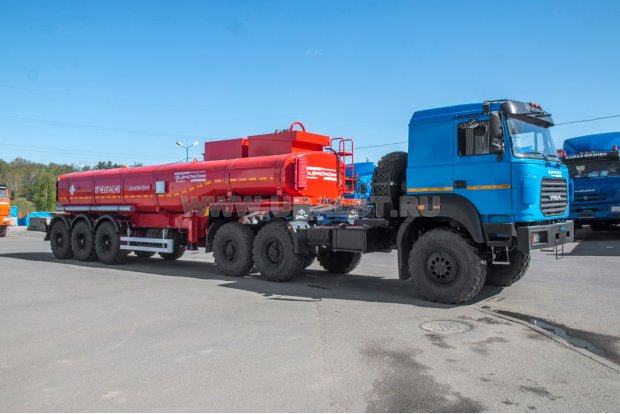 Полуприцеп цистерна ППЦ 26-31 УСТ 94651К рамная 