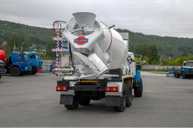 Автобетоносмеситель АБС 6АП-У УСТ 54536G Урал 4320-60Е5, утепление