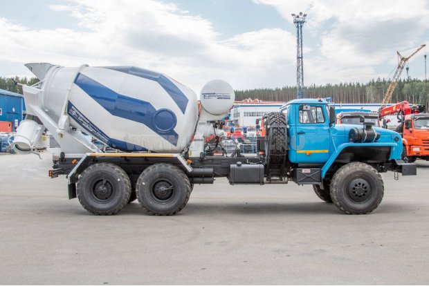 Автобетоносмеситель АБС 6ГП УСТ 54536G Урал 4320-60Е5