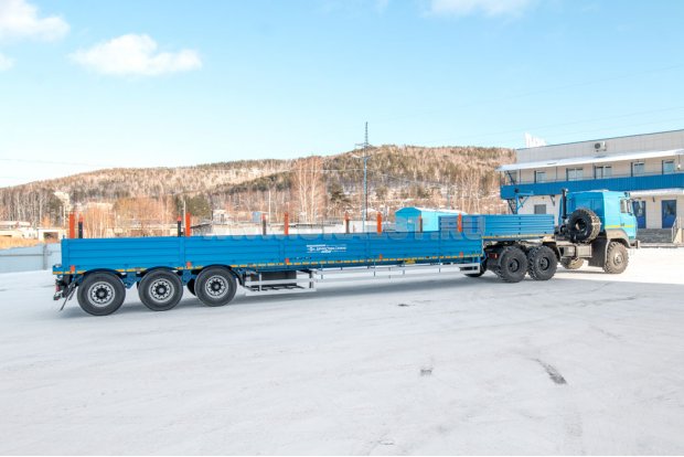 Полуприцеп бортовой контейнеровоз ППК 35ЛР-31-12КБ BPW УСТ 9465 2Х1С, 1Х1А 