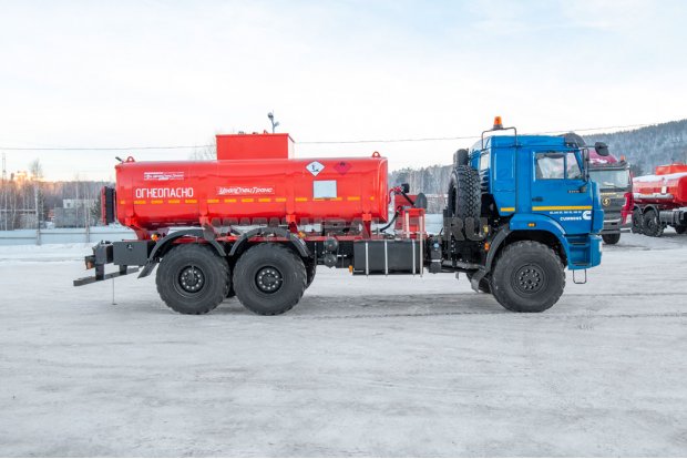 Автотопливозаправщик АТЗ-11Б УСТ 5453 Камаз 43118-RR сп.м доработка под ДОПОГ