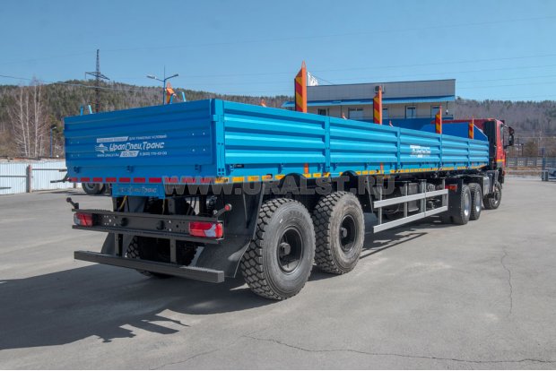 Тягач АМТ N.V. 632910 [шины 315-80R22.5] + Полуприцеп контейнеровоз ППК 27-24-12КБ 