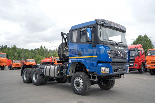 Тягач УСТ 5453 SHACMAN SX32586V385 (6х6), КБ 3775 мм, 315/80R22,5