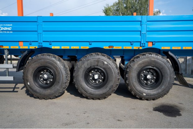 Оси полуприцепа