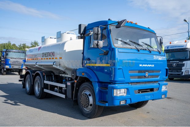 Автотопливозаправщик АТЗ-11-2Б УСТ 5453 Камаз 65115-48 доработка под ДОПОГ