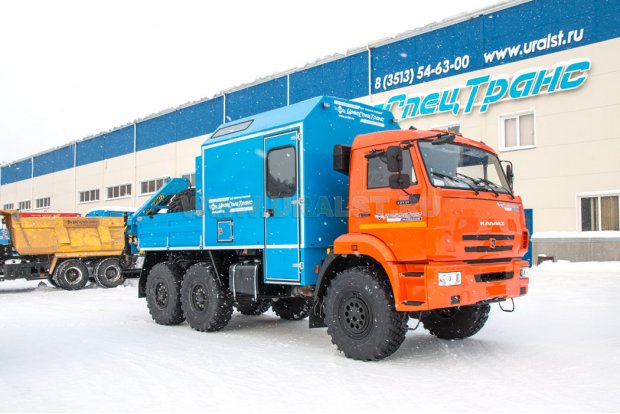 Камаз МРМ УСТ-54534 43118-46 с КМУ ИМ-77