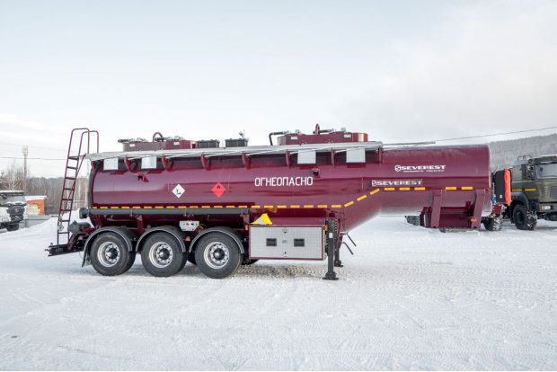 Полуприцеп-цистерна ППЦ 28К-32Л-4Р BPW SEVEREST 