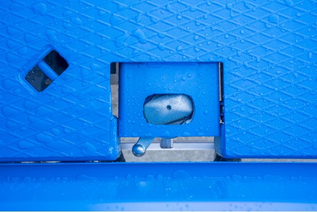 Замок крепления контейнера