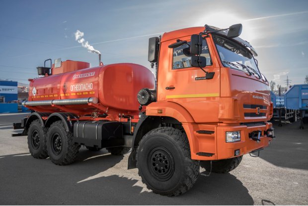 Автотопливозаправщик АТЗ-10Б УСТ 5453 Камаз 43118 ДОПОГ, УВЭОС