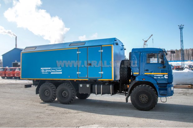 Маслостанция УСТ-5453 на шасси Камаз 43118RF