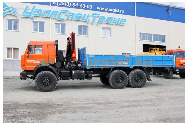 Бортовой Камаз УСТ-54531J с КМУ Palfinger PK-15500