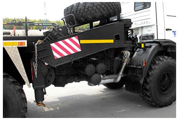 Передние выносные опоры автокрана